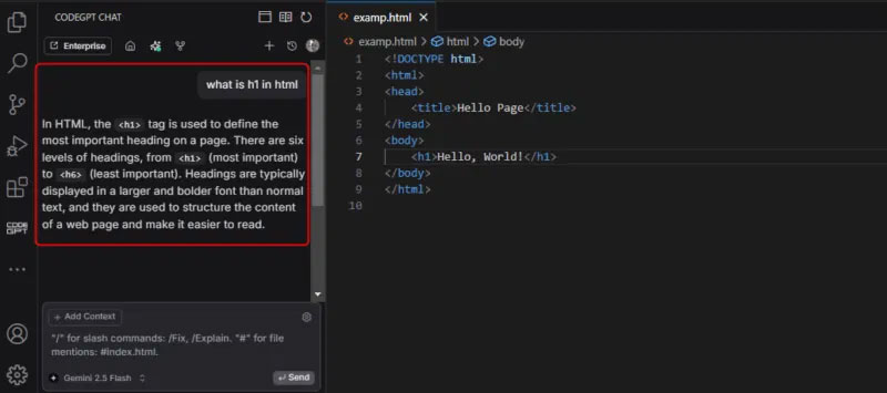 Sử dụng GPT trong VSCode