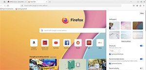 Hướng dẫn cài hình nền tab mới trên Firefox
