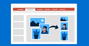 Cách chèn ảnh bên dưới ảnh khác trong PowerPoint