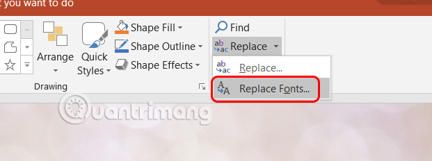 Công cụ thay thế font