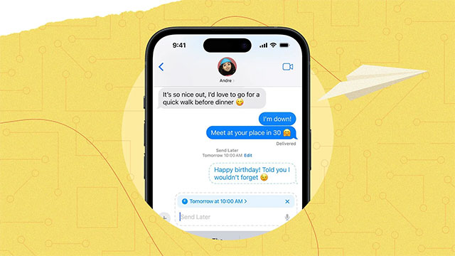 Lên lịch tin nhắn