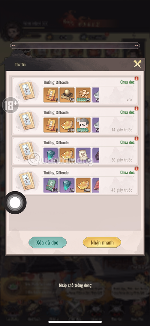 giftcode kiem hiep autochess moi nhat