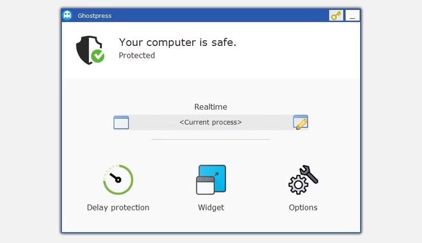 Phiên bản desktop của trình phát hiện keylogger của Ghostpress.