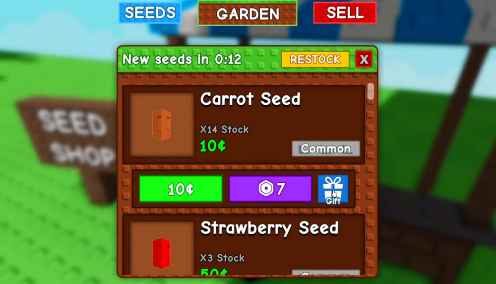 tier list grow a garden