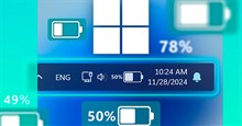 Cách bật cảnh báo pin yếu trên Windows 11