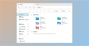 Cách giảm khoảng cách giữa các mục trong File Explorer Windows 11