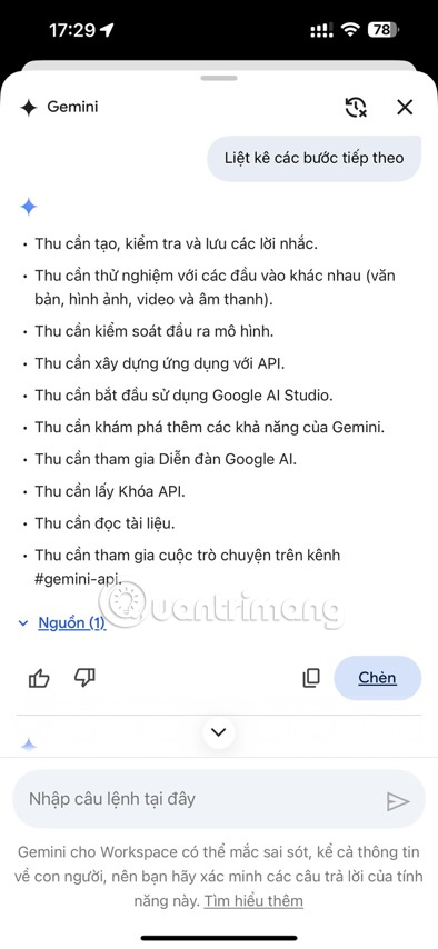 Thao tác xử lý nội dung Gmail