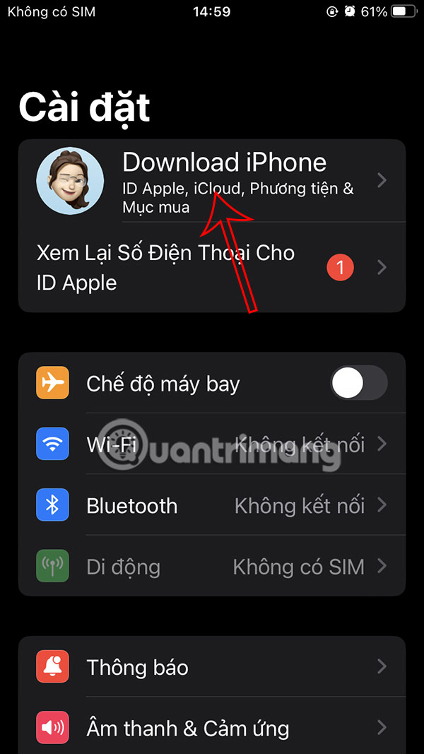 Tài khoản Apple 