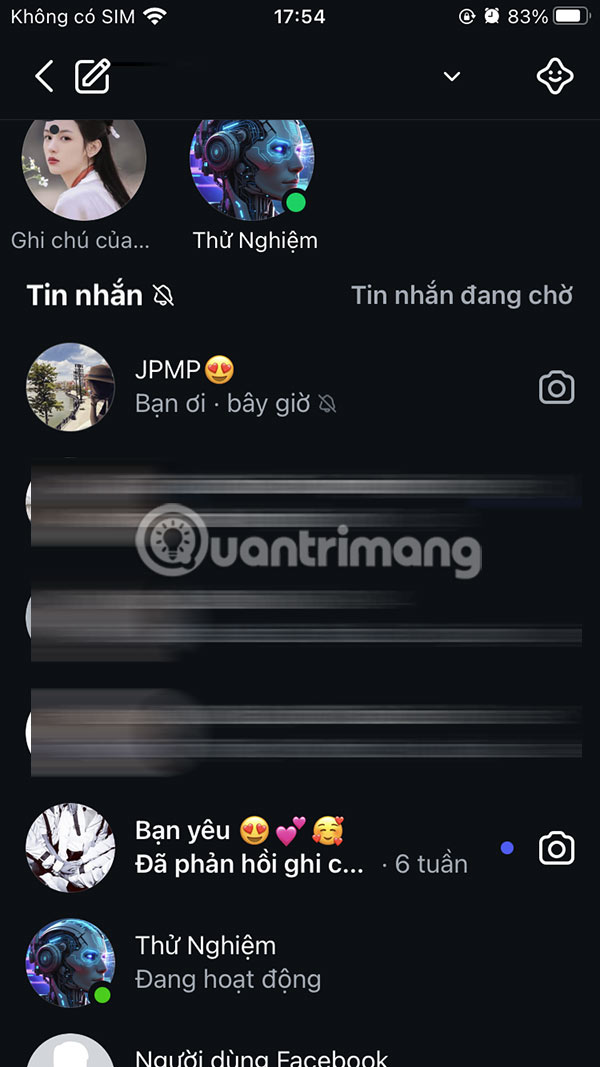 Tin nhắn Instagram
