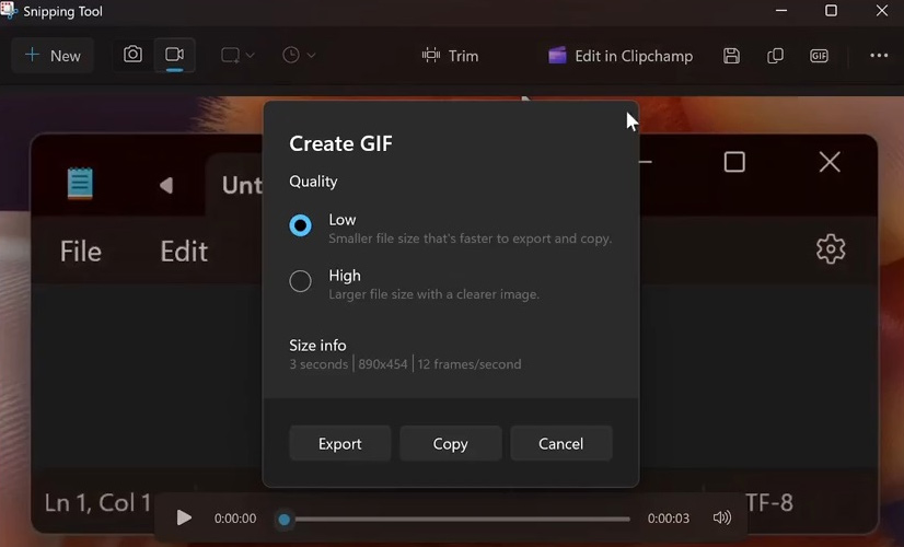 Lựa chọn chất lượng ảnh GIF