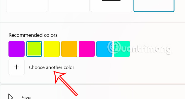 Choose another color