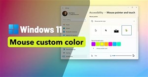 Hướng dẫn đổi màu trỏ chuột trên Windows 11