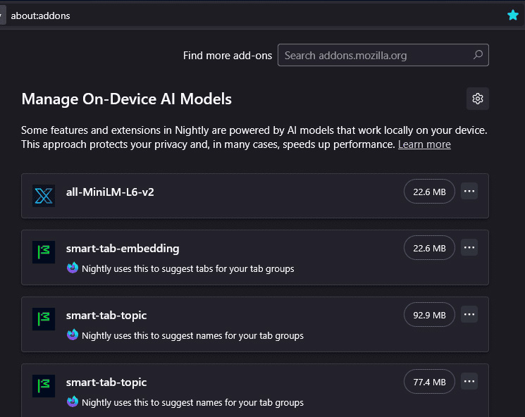 Cách vô hiệu hóa mô hình AI trong Firefox