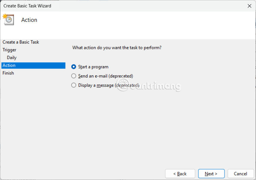 Start a Program