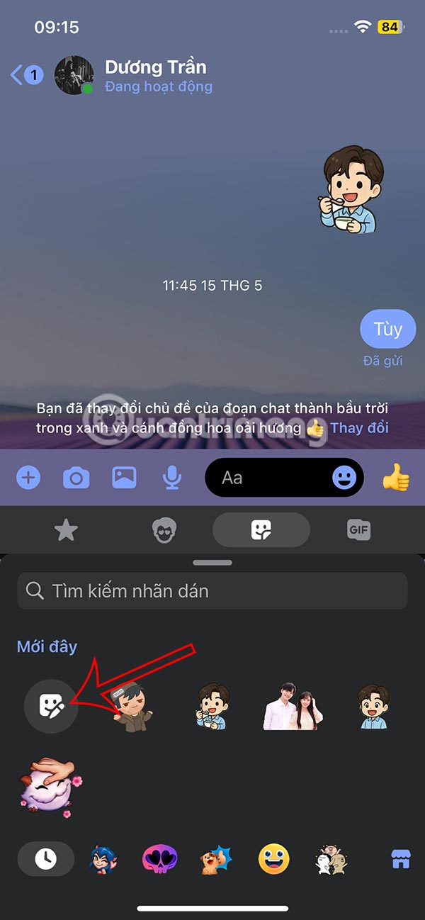 Công cụ tạo sticker