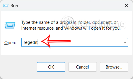 regedit 