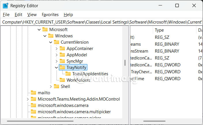Registry Editor