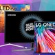 Sự khác biệt giữa QNED, OLED và QLED