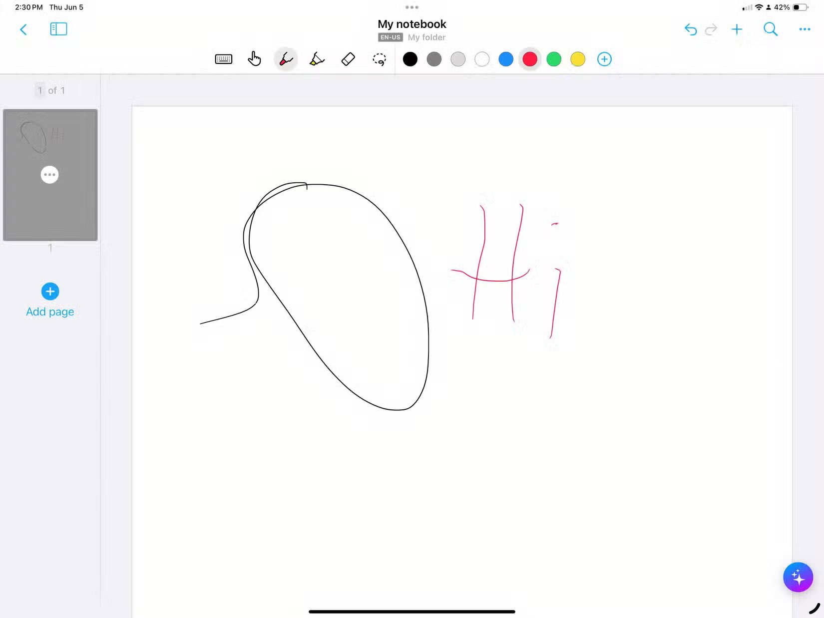 Ứng dụng Nebo cho iPad
