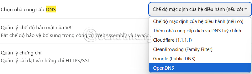 Truy cập trang web bị chặn trên Chrome 