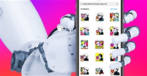 Cách tạo nhãn dán trên Messenger bằng AI