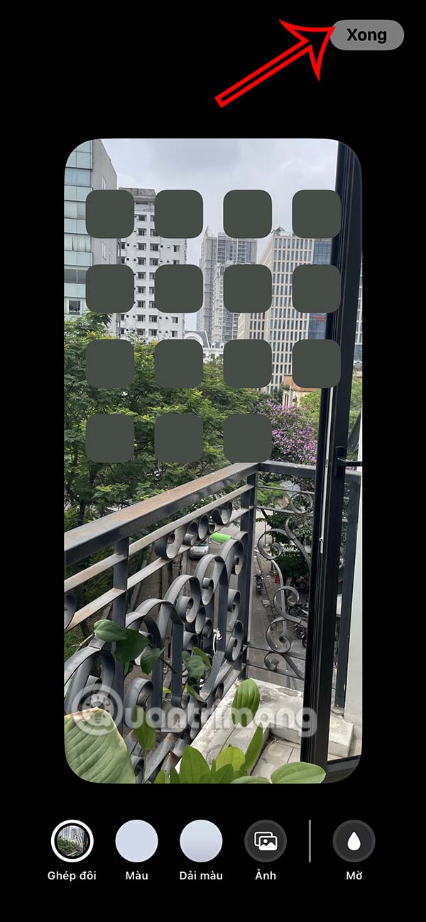 Lưu ảnh nền màn hình chính iPhone