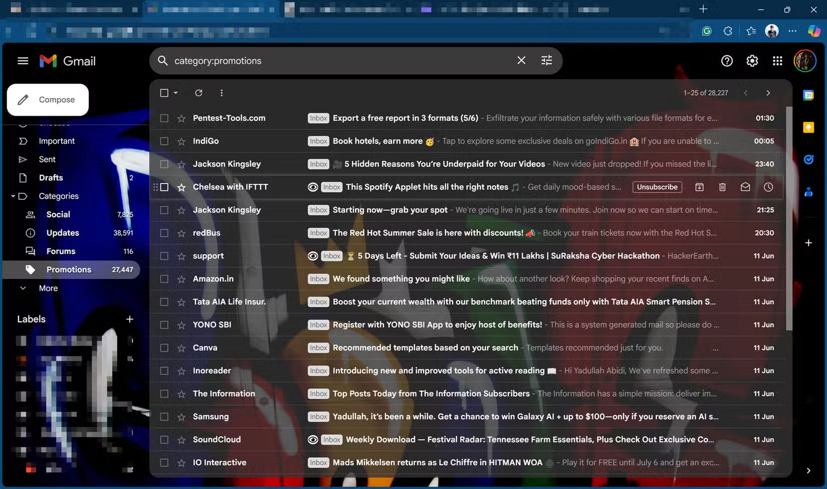 Ugly Email chặn trình theo dõi trong Gmail
