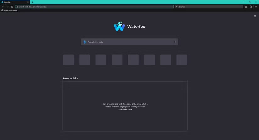 Trang Waterfox
