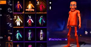 Cách lấy skin Tung Tung Tung Sahur Free Fire