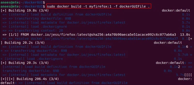 Build image Docker