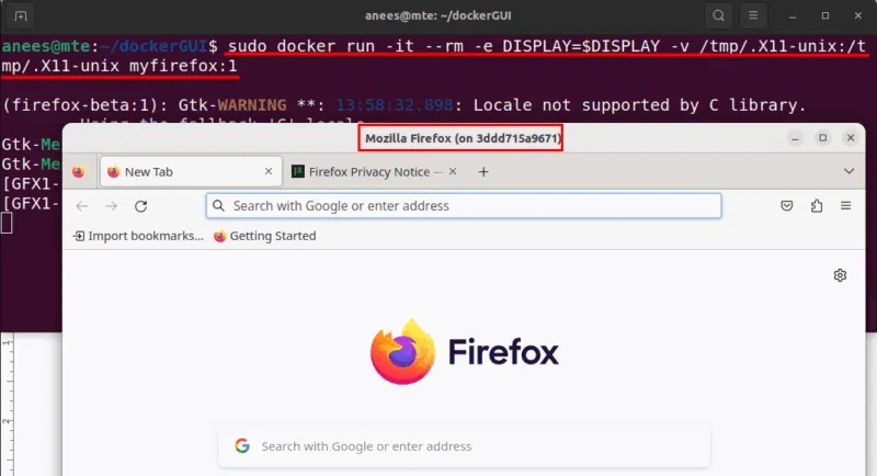 Chạy ứng dụng GUI từ Docker