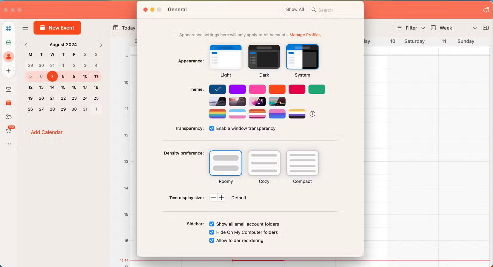 Tùy chỉnh theme và màn hình trong ứng dụng Outlook trên máy tính