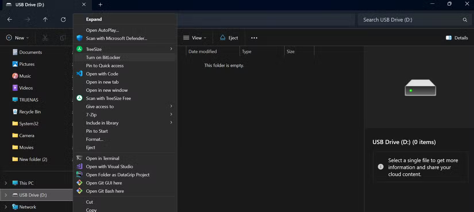 Thiết lập BitLocker trên ổ flash