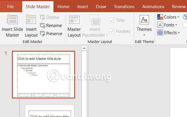 Thay đổi lề trong hộp văn bản PowerPoint