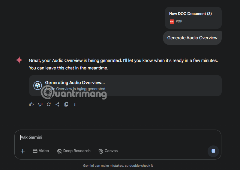 tạo âm thanh từ file WORD bằng AI