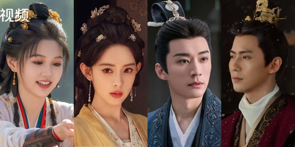 Diễn viên chính của phim Đào hoa ánh giang sơn