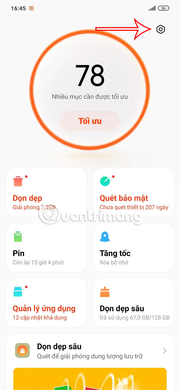 Ứng dụng Bảo mật Android