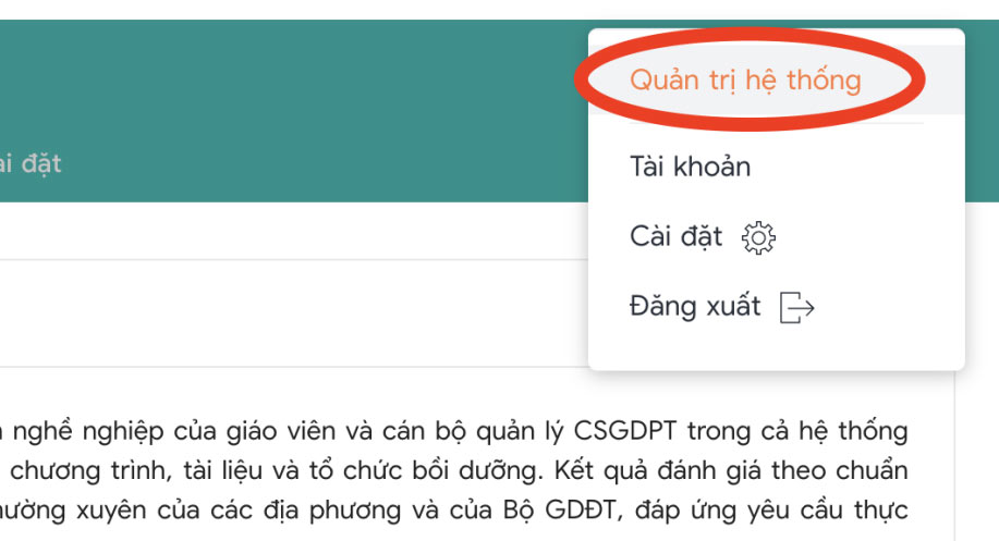 Quản trị hệ thống