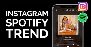 Cách chia sẻ bài hát Spotify lên Instagram Story