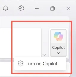 Bật Copilot trên Outlook