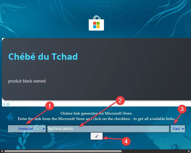 Tìm kiếm Snipping Tool ProductID