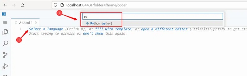 Cách thiết lập code server dựa trên web trong Linux