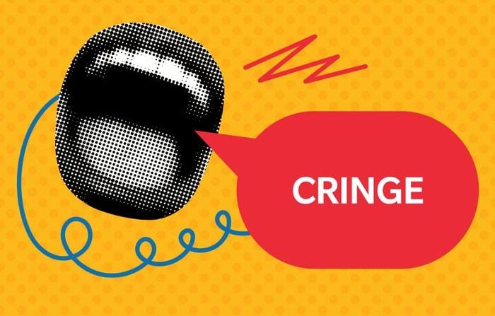 Từ lóng Cringe trong tiếng Anh