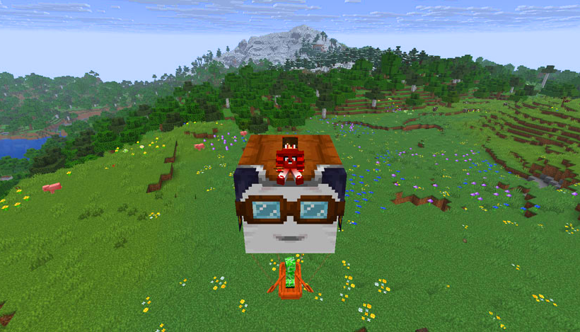 cưỡi ghast vui vẻ