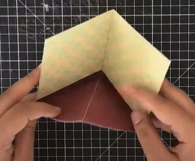 Gấp phòng theo đường chéo