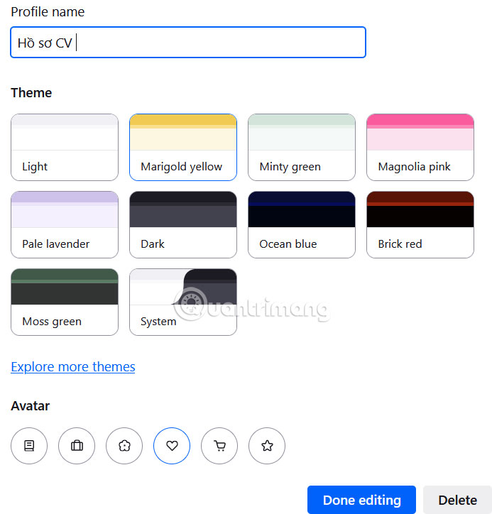 Tạo hồ sơ người dùng mới trên Firefox
