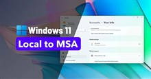 Cách liên kết tài khoản cục bộ với tài khoản Microsoft Windows 11
