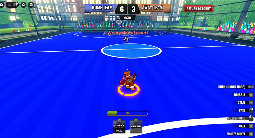 code basketball zero