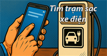 Cách tìm trạm sạc xe gần đây