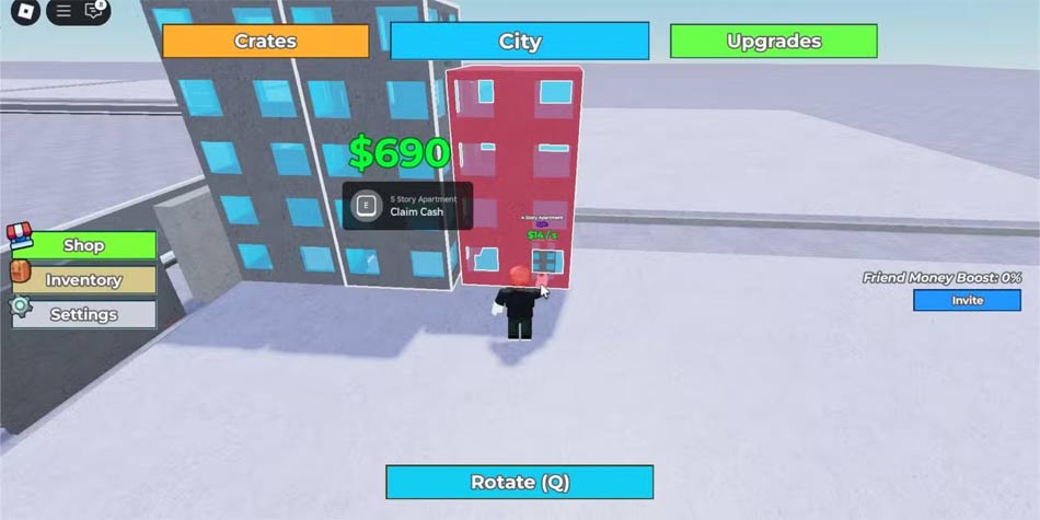 Upgrade your city có lối chơi thú vị